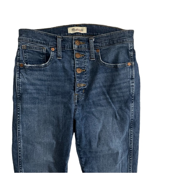 Madewell 10” high rise skinny jeans size 29 - Picture 4 of 11